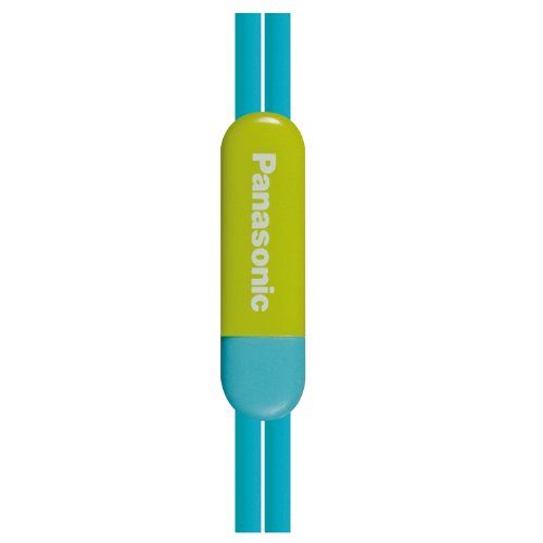 Panasonic RP-HV41-A Eardrops In-Ear Headphones (Light Blue/Light Green) Image 2