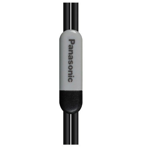 Panasonic RP-HV41-K Eardrops In-Ear Headphones (Black/Gray) Image 2