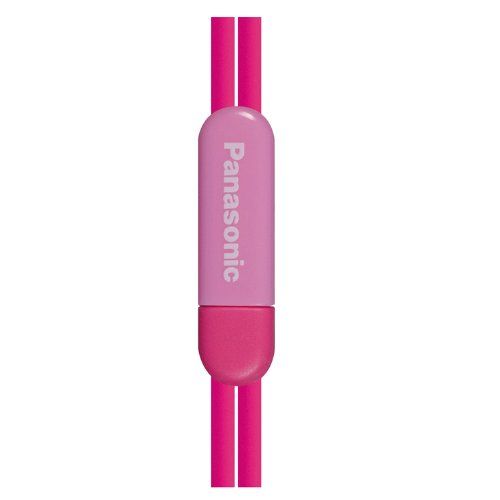 Panasonic RP-HV41-PB Eardrops In-Ear Headphones (Dark Pink/Light Pink) Image 2