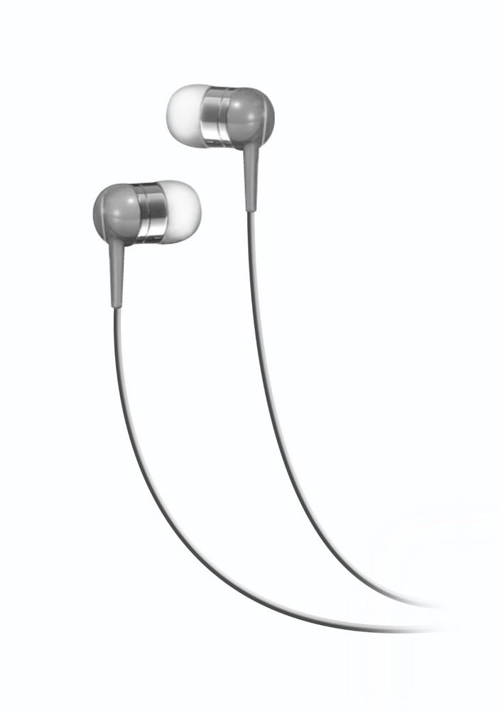 Maxell SEBSLV (190280) Stereo In-Ear Headphones/Earbuds - Silver Image 1