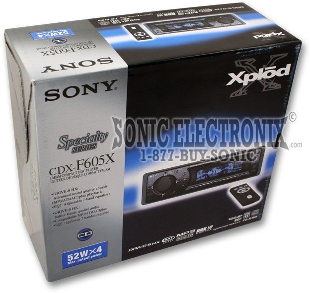 Sony CDX-F605X Image 6