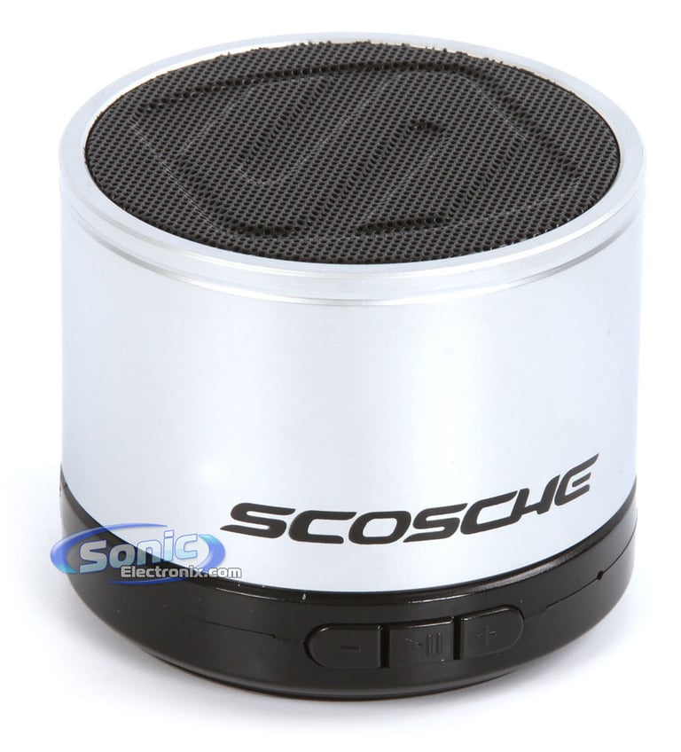 Scosche boomSTREAM Mini BTSPK1SR (Silver) Image 1