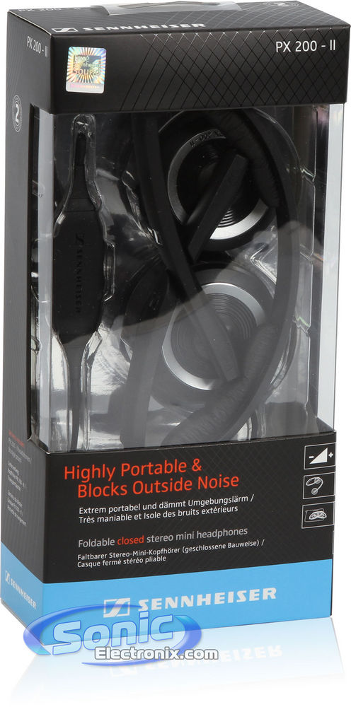 Sennheiser PX 200-II OPEN BOX COMPLETE Image 12