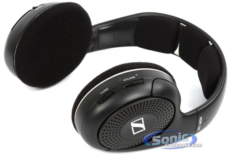 Sennheiser RS 120 (RS120) Wireless RF Over-Ear Headphones-OPEN BOX Image 12