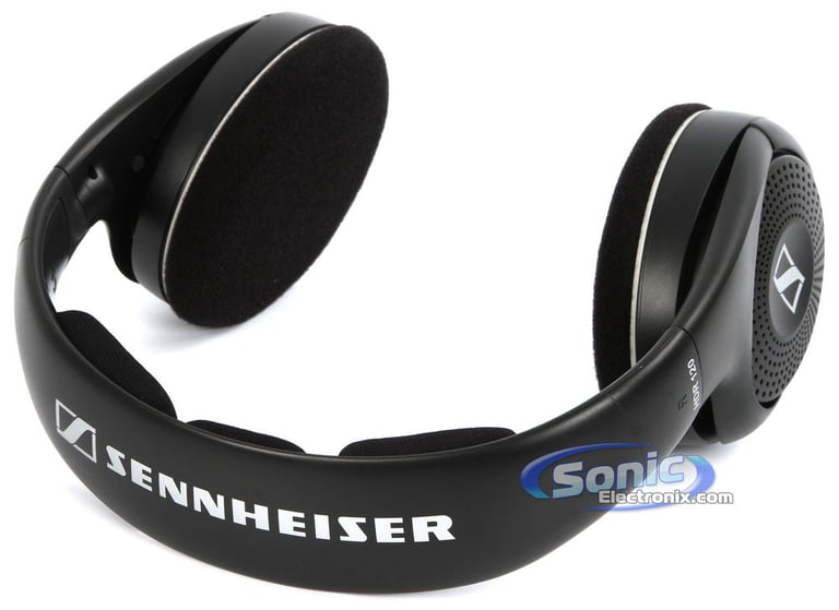 Sennheiser RS 120 (RS120) Wireless RF Over-Ear Headphones-OPEN BOX Image 14