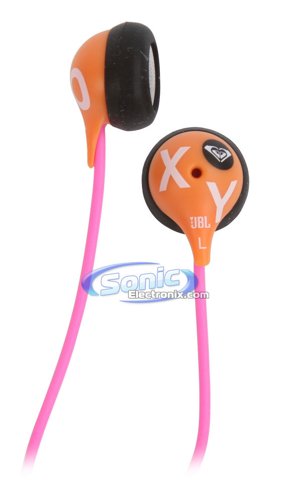 JBL Roxy Reference 230 Earbuds (REF230OP) In-Ear Headphones - Orange/Pink Image 1