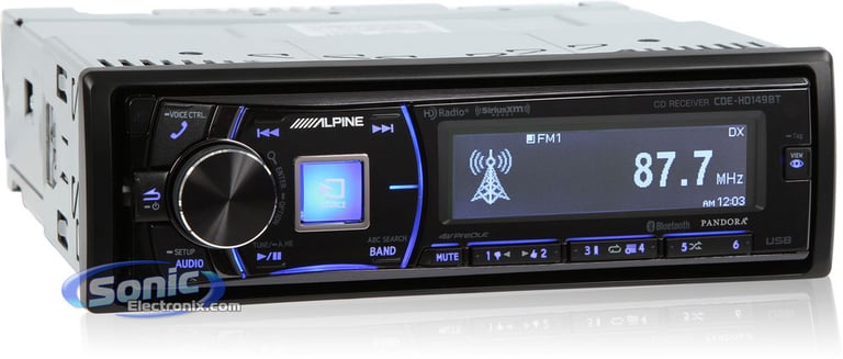 Alpine CDE-HD149BT Damaged Packaging Only (New) Image 2