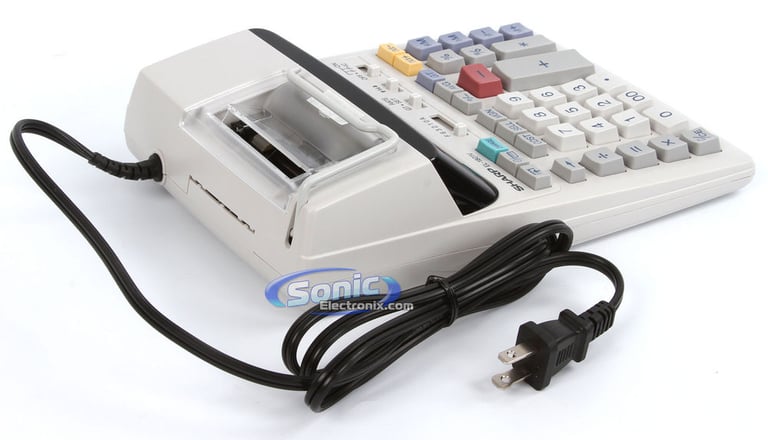 SHARP EL-1801V (EL1801V) 12-Digit Printing Calculator Image 2