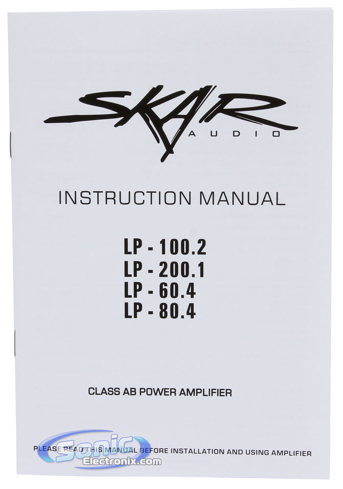 SKAR Audio LP-200.1AB Image 9