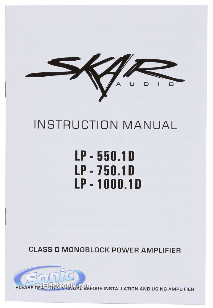 SKAR Audio LP-550.1D Image 9