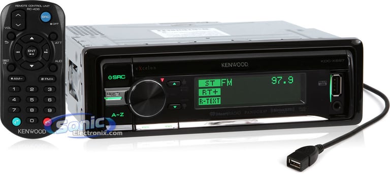Kenwood eXcelon KDC-X697 OPEN BOX INCOMPLETE Image 1