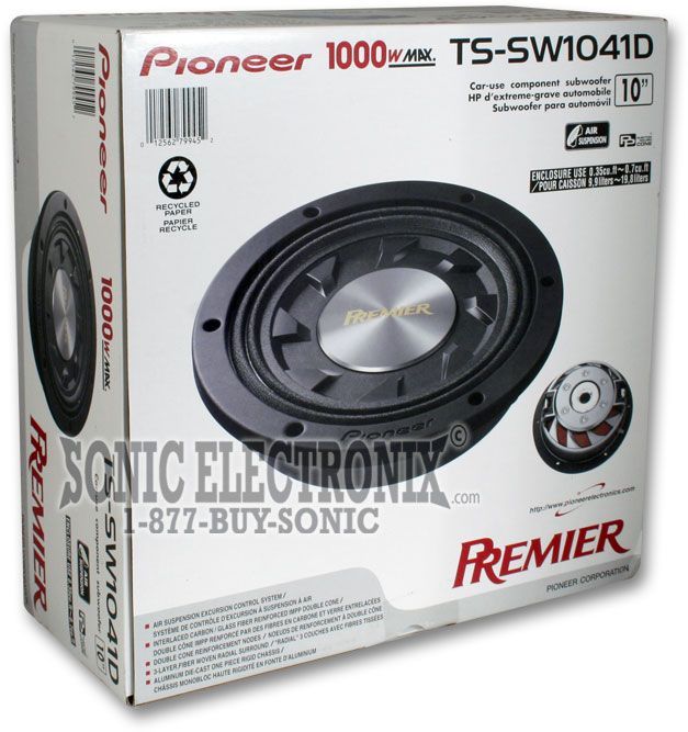 Pioneer Premier TS-SW1041D Image 4