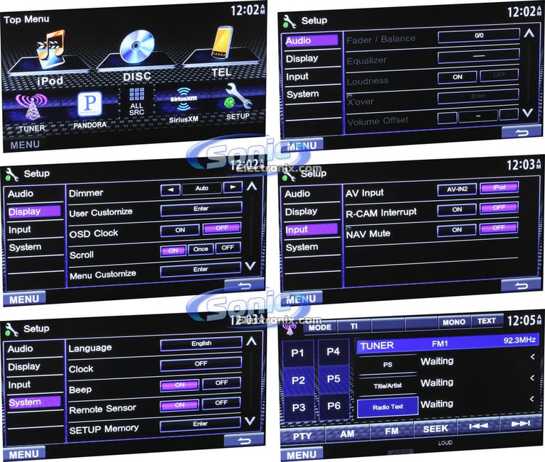 Kenwood eXceleon DDX790 Image 6