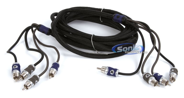Kicker 4-Channel RCA Cable (QI44) Image 1
