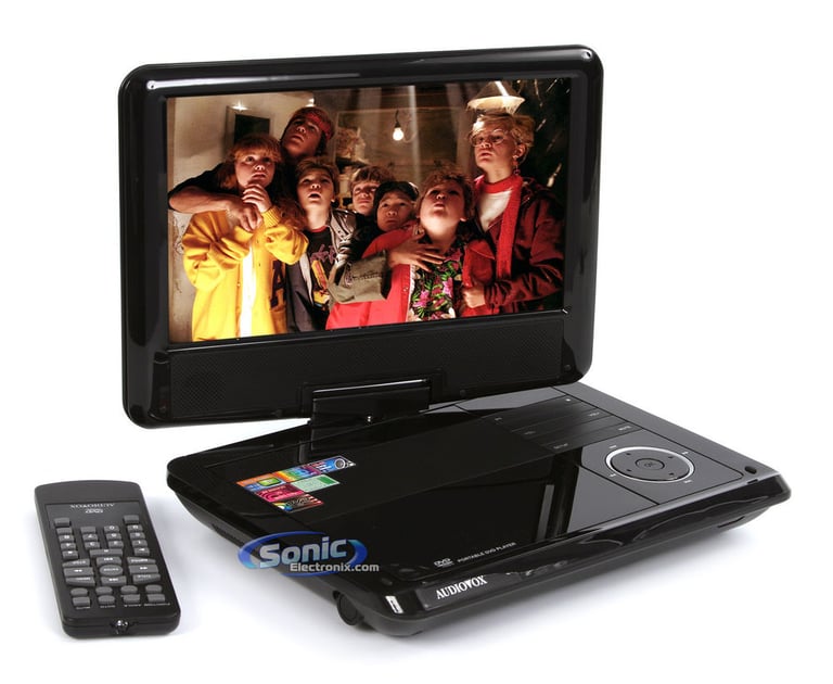 Audiovox DS9341 9" Swivel Widescreen Portable DVD Player Image 1