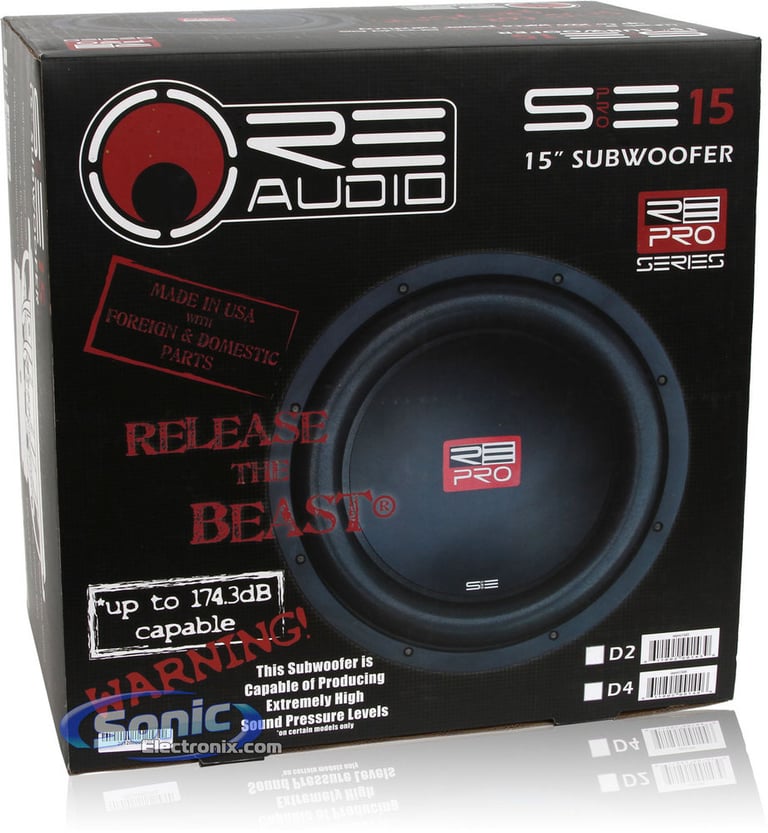 RE Audio SE PRO 15D4 Image 5