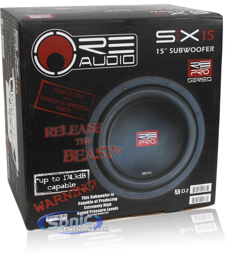 RE Audio SX PRO 15D2 Image 5
