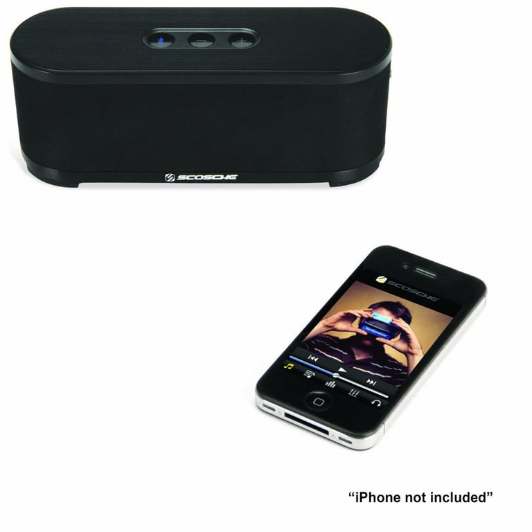 Scosche boomSTREAM BTSPK2 - Black Image 2