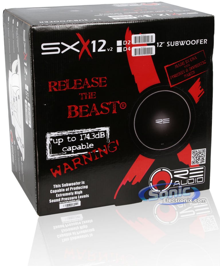 RE Audio SXXv2-12D2 R/B Image 5