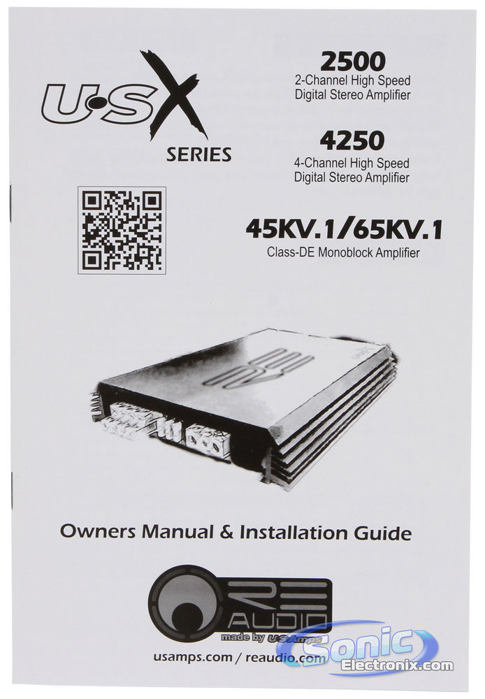 RE Audio USX-2500 Image 10