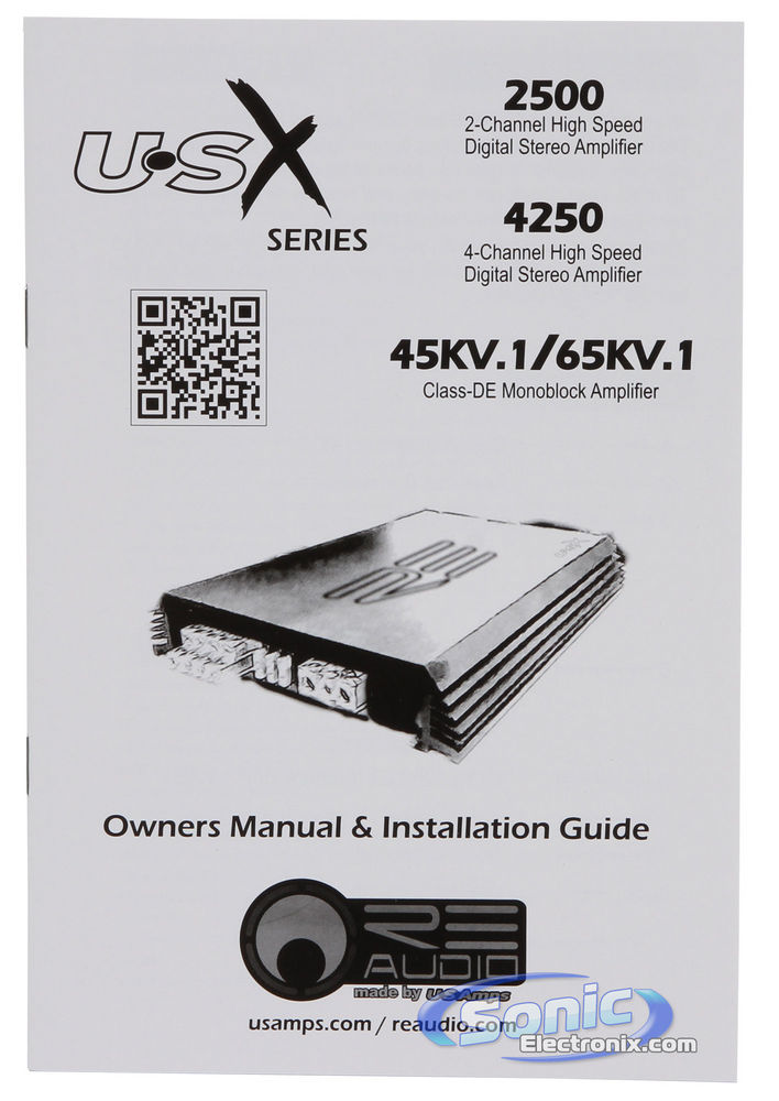 RE Audio USX-4250 Image 8