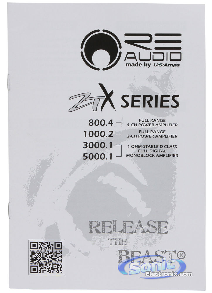 RE Audio ZTX-1000.2 Image 10