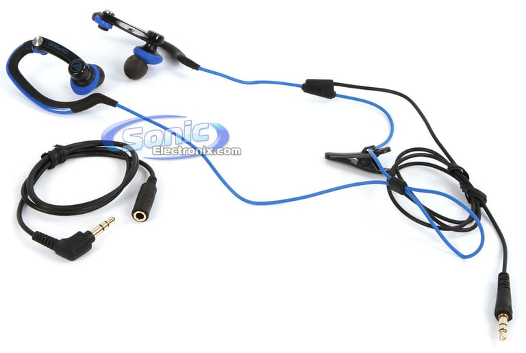 Audio Technica ATH-CKP200BL SonicSport - Blue Image 2