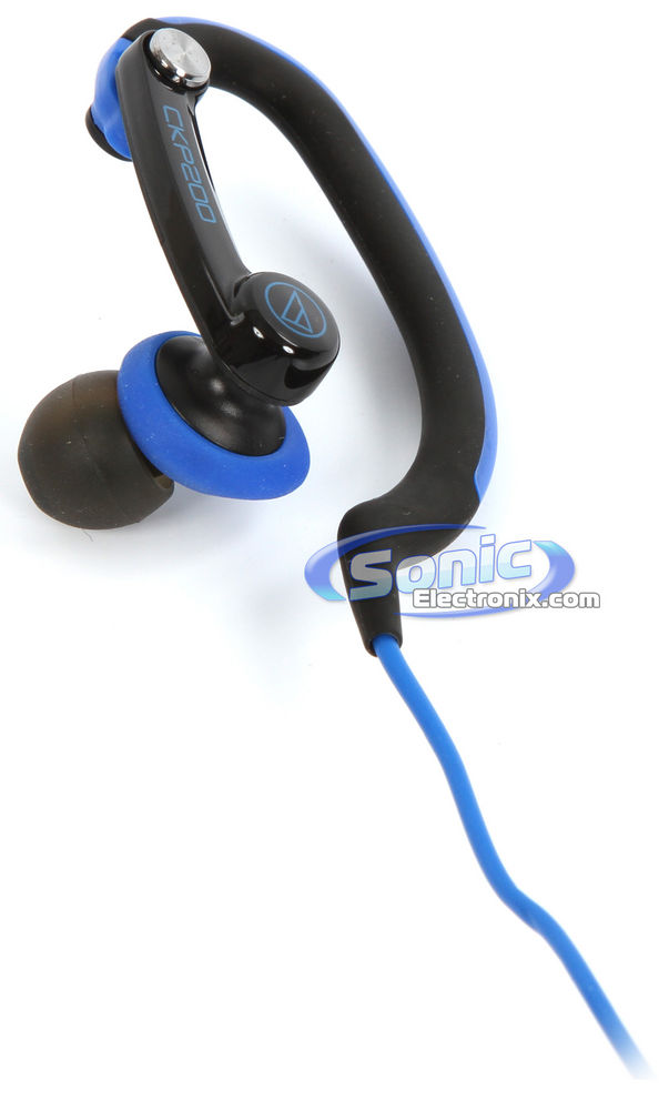 Audio Technica ATH-CKP200BL SonicSport - Blue Image 4
