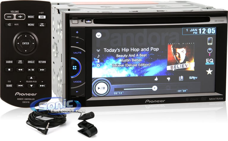 Pioneer AVH-X2500BT Open Box  Image 11