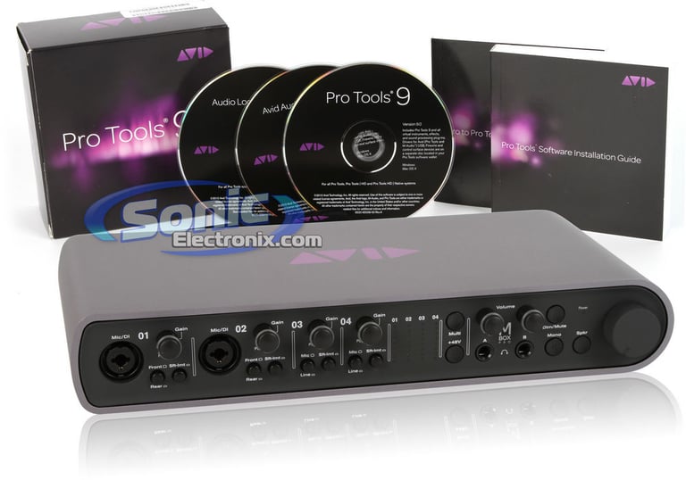 Avid Audio Mbox + Pro Tools 9 Free Upgrade to Pro Tools 10 Open Box  Image 2