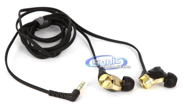 Sony MDR-XB60EX/GLD (MDRXB60EX/GLD) Extra Bass In-Ear Headphones - Gold Open Box Image 11