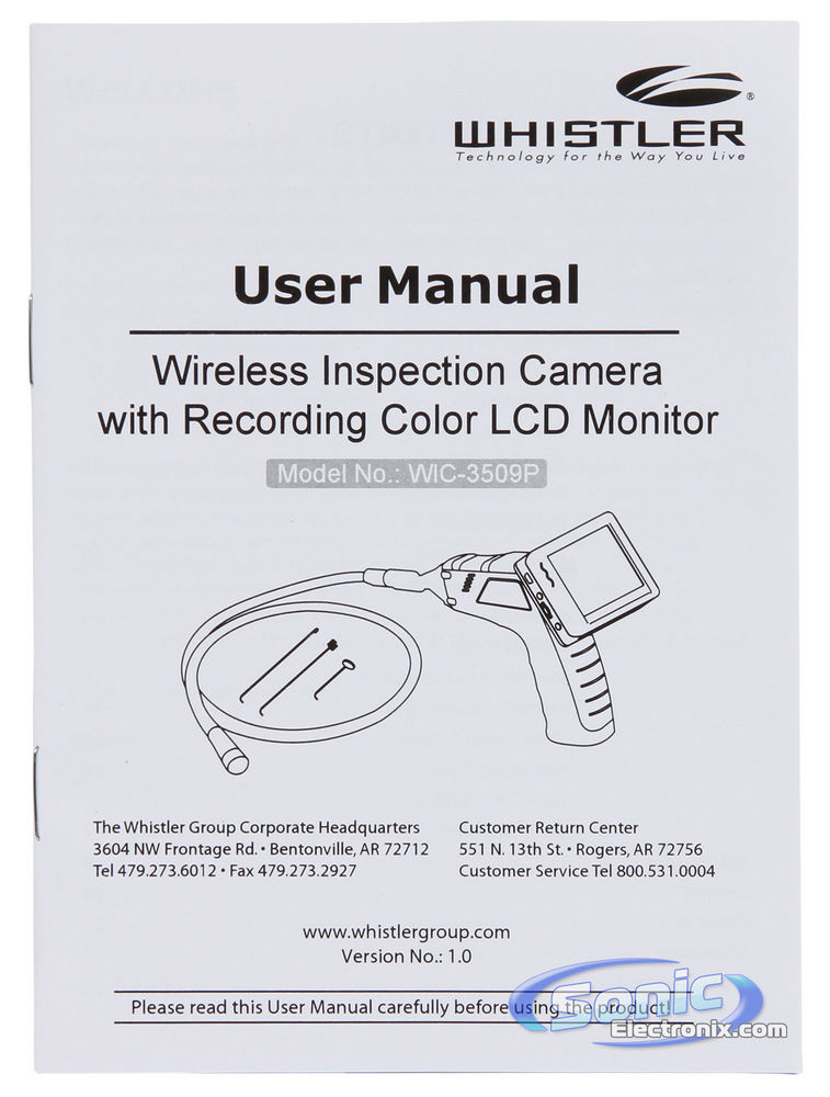 Whistler WIC-3509P Image 18