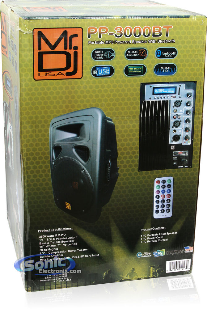 Mr DJ PP3000BT Image 11