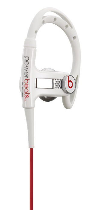 Beats By Dr. Dre PowerBeats In-Ear Headphones Stereo Earbuds Headset (White) Image 4