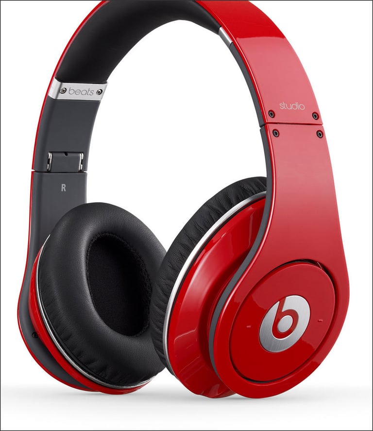 Beats By Dr. Dre Studio Active Noise Canceling Over-Ear Headphones (Red) Image 2