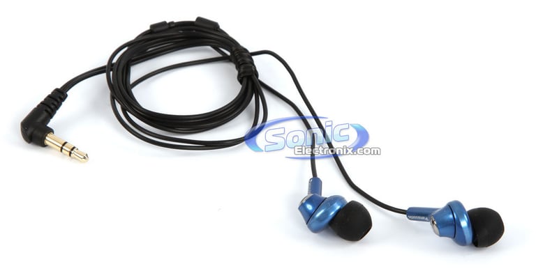 Panasonic RP-HJE280-A In-Ear Headphones/Earbuds (Blue) Image 3