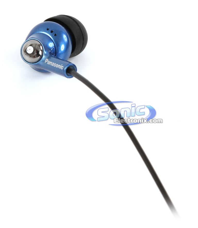 Panasonic RP-HJE280-A In-Ear Headphones/Earbuds (Blue) Image 4