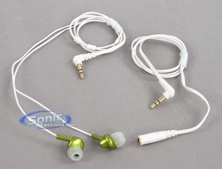Panasonic RP-HJE280-G In-Ear Headphones/Earbuds (Green) Image 2