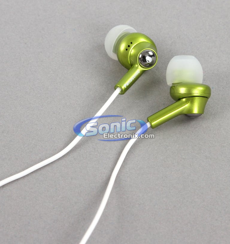 Panasonic RP-HJE280-G In-Ear Headphones/Earbuds (Green) Image 4