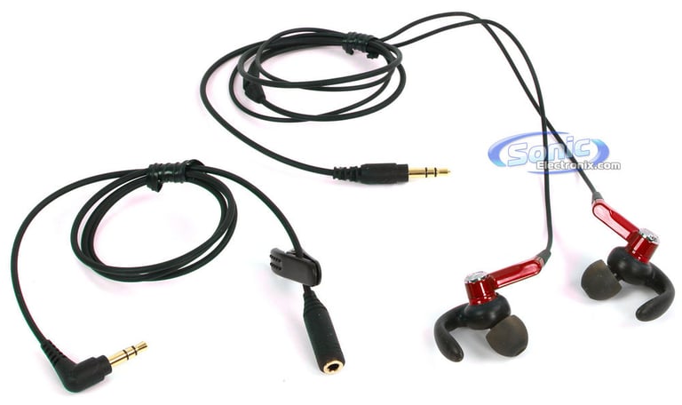 Audio Technica ATH-CKP500 SonicSport - Red Image 2