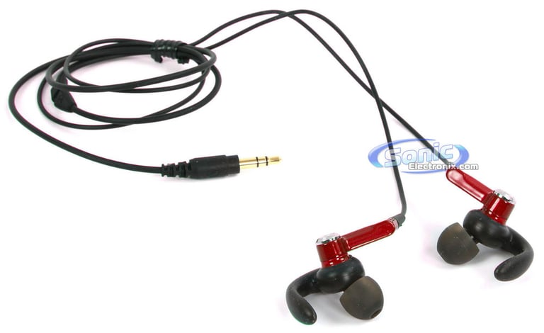 Audio Technica ATH-CKP500 SonicSport - Red Image 3