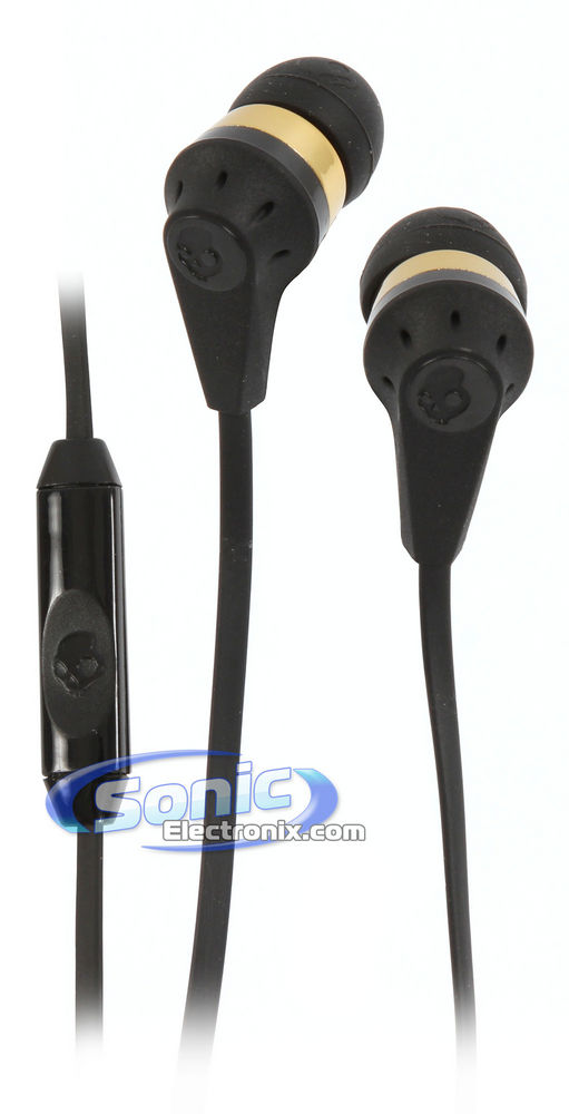 Skullcandy Ink'd 2.0 Earbuds (S2IKDY-003) In-Ear Headphones - Gold/Black Image 1