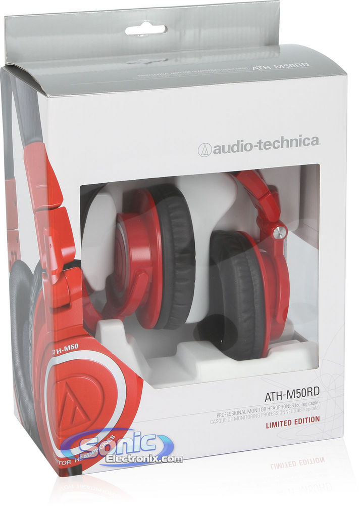 Audio Technica ATH-M50RD with Klipsch Image S4i (Black) In-Ear Headphones Image 12