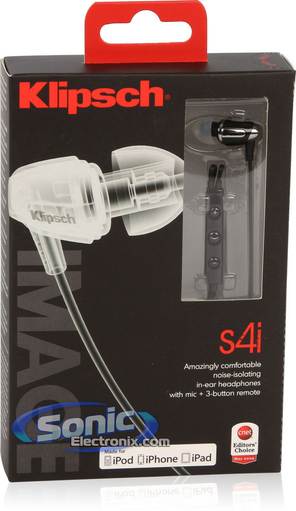 Audio Technica ATH-M50RD with Klipsch Image S4i (Black) In-Ear Headphones Image 19