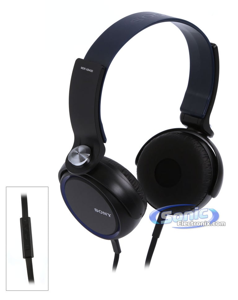 Sony MDR-XB400iP - Blue Image 1