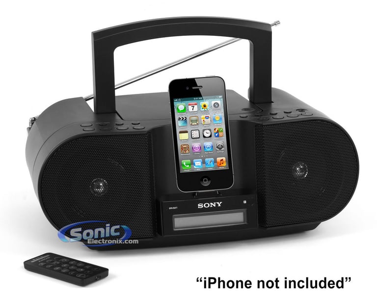 Sony ZS-S3iPBLACK - Black Image 1