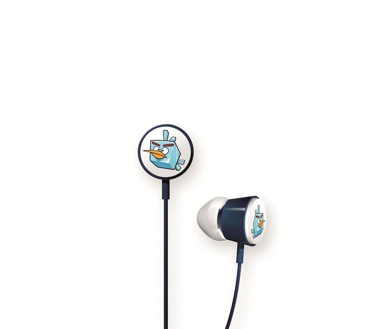Gear4 Angry Birds Ice Bird Space Tweeters Earbuds - HAB011G Image 1