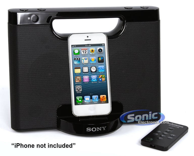 Sony RDP-M7iPBLKN (Black) Image 1
