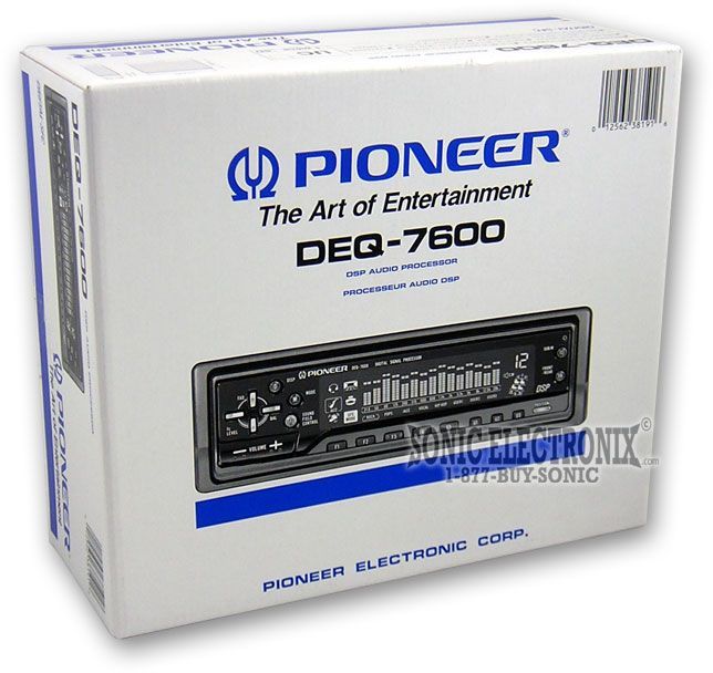 Pioneer DEQ-7600 Open Box Image 3
