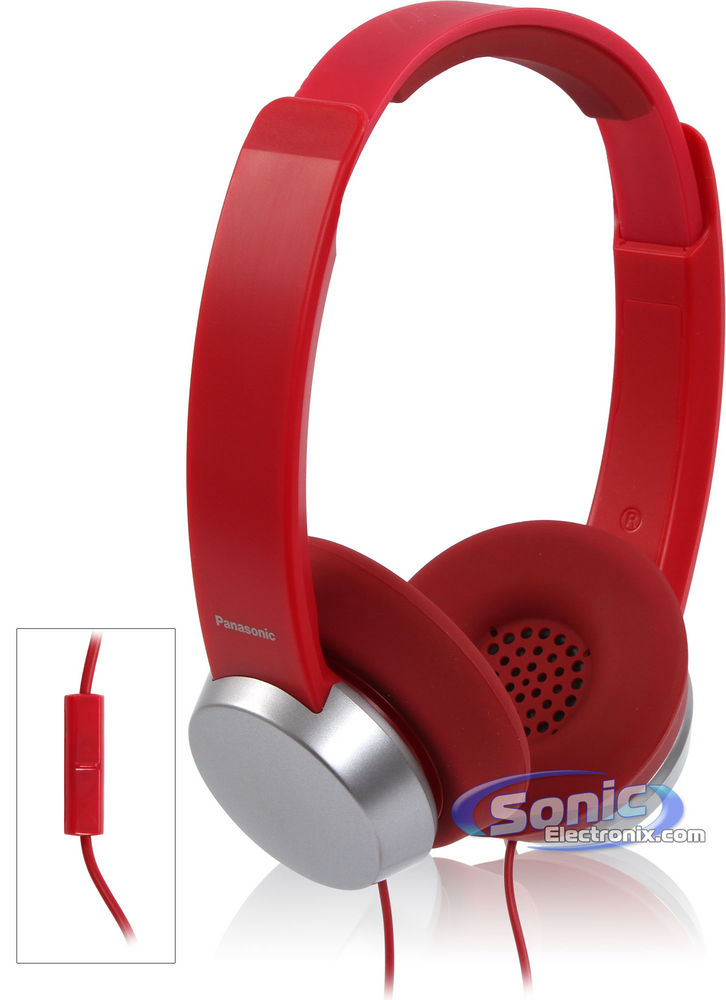 Panasonic RP-HXD3W-R - Red Image 1